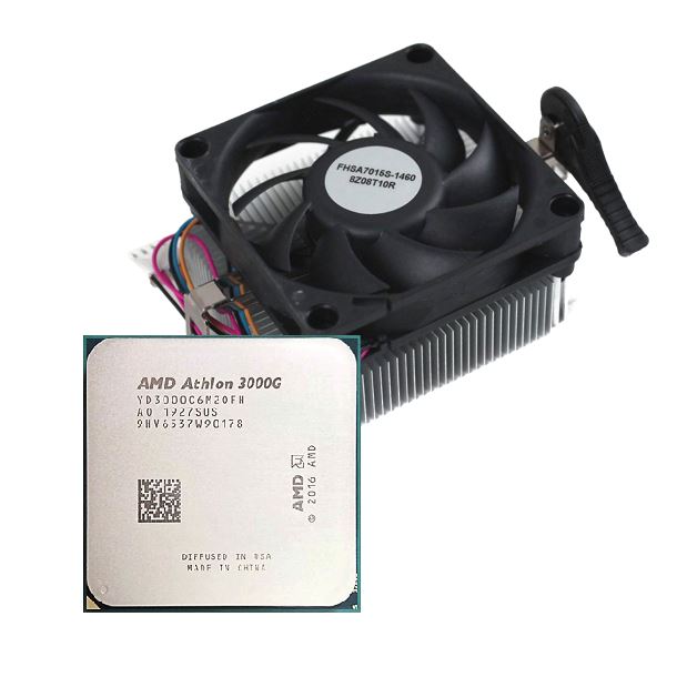 MICRO AMD 3000G ATHLON C/VIDEO C/COOLER CPU AM4