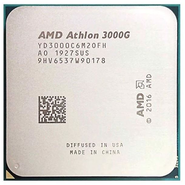 MICRO AMD ATHLON 3000G C/VIDEO S/COOLER CPU AM4