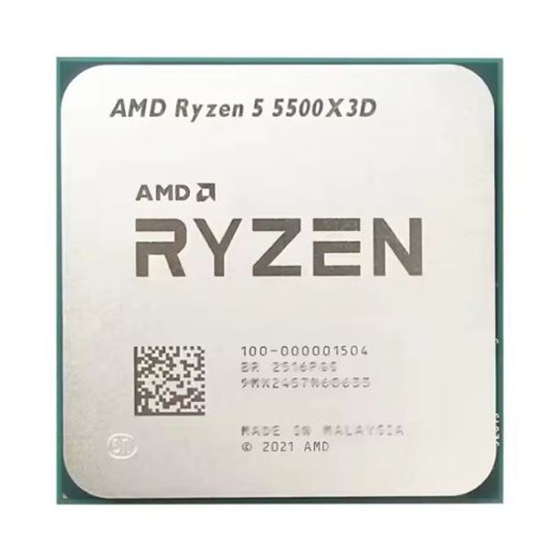 MICRO AMD RYZEN 5 5500X3D S/VIDEO S/COOLER CPU AM4
