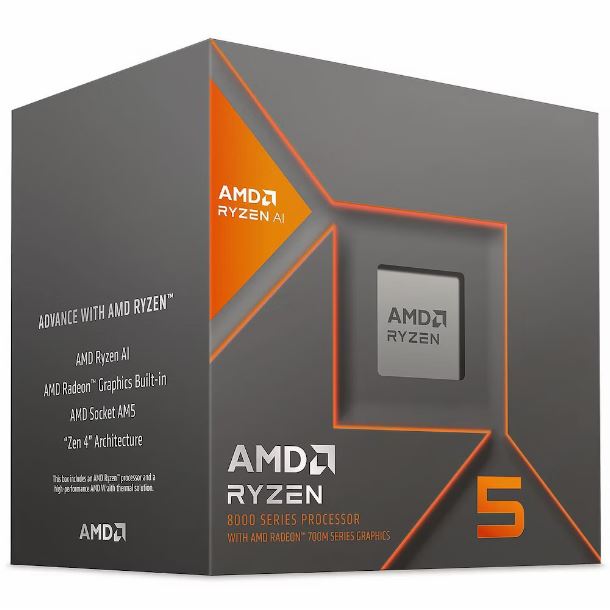 MICRO AMD RYZEN 5 8600G C/VIDEO C/COOLER BOX AM5
