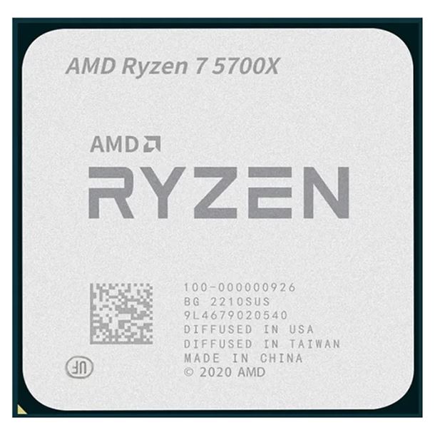 MICRO AMD RYZEN 7 5700X S/VIDEO S/COOLER CPU AM4