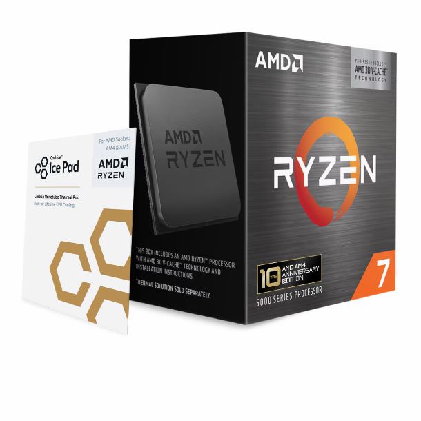 MICRO AMD RYZEN 7 5800X3D S/VIDEO S/COOLER AM4
