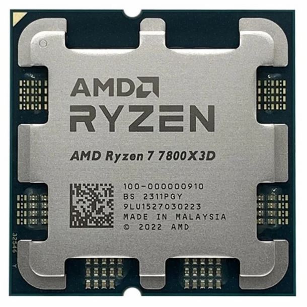 MICRO AMD RYZEN 7 7800X3D C/VIDEO S/COOLER CPU AM5