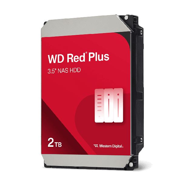 HD HDD 2TB WD RED PLUS SATA III 35 NAS