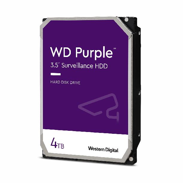 HD HDD 4TB WD PURPLE SATA III 35 PLACA DE VIDEOVIGILANCIA DVR NVR