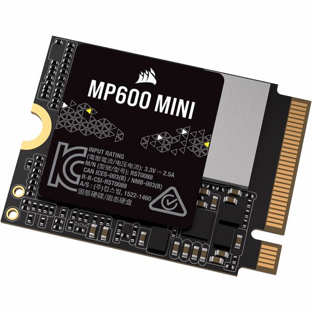 HD SSD 1TB CORSAIR MP600 MINI M2 NVME GEN4 7000MB/S 2230