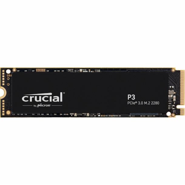 HD SSD 1TB CRUCIAL P3 M.2 NVME GEN3 3500MB/S 2280