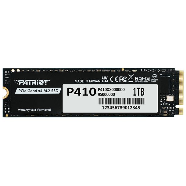 HD SSD 1TB PATRIOT P410 M2 NVME GEN4 5000MB/S 2280
