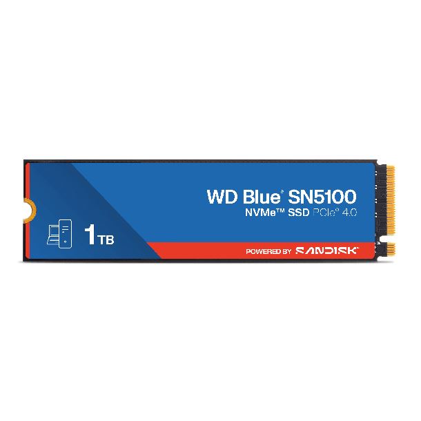 HD SSD 1TB WD BLUE SN5100 M2 NVME GEN4 7100MB/S 2280