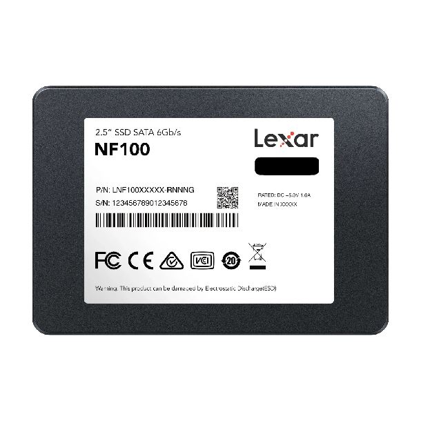 HD SSD 250GB LEXAR NF100 SATA III 25