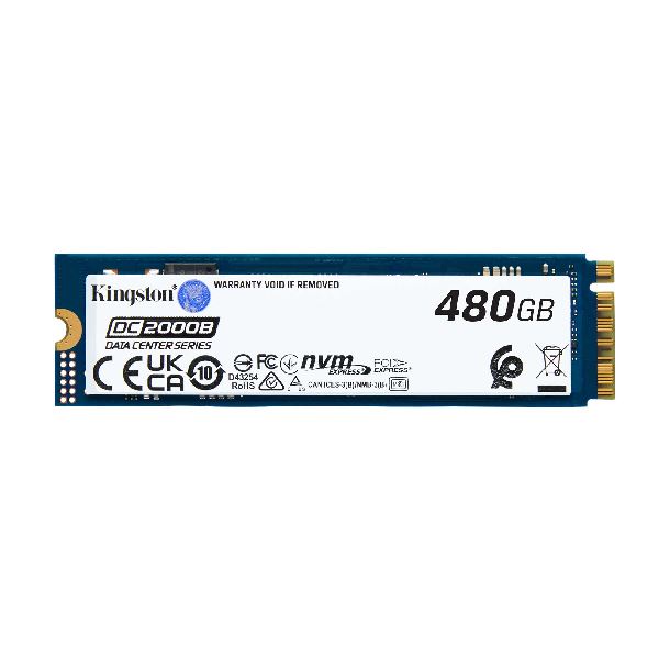 HD SSD 480GB KINGSTON DC2000B M2 NVME GEN4 7000MB/S P/SERVIDOR