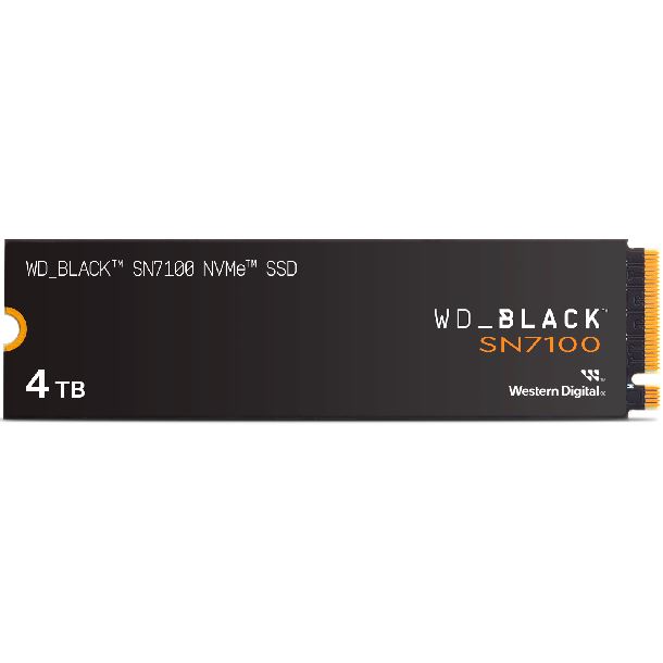 HD SSD 4TB WD BLACK SN7100 M2 NVME GEN4 7000MB/S 2280