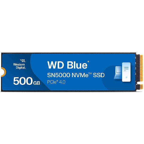 HD SSD 500GB WD BLUE SN5000 M2 NVME GEN4 5000MB/S 2280