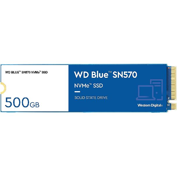 HD SSD 500GB WD BLUE SN570 M2 NVME GEN3 3400MB/S 2280