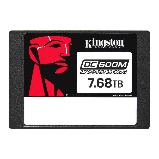 HD SSD 768TB KINGSTON DC600M SATA III 25 P/SERVIDOR SEDC600M/7680G
