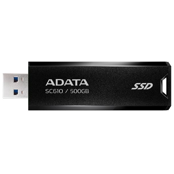 HD SSD EXTERNO 500GB ADATA SC610 USB-A 32 GEN2 - FORMATO PENDRIVE