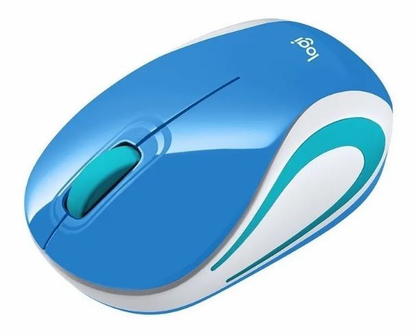 mouse-logitech-wireless-mini-m187-blue-910-005360