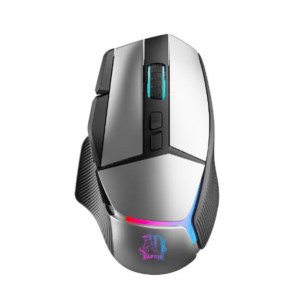 MOUSE RAPTOR STORM GRIP 9 BOTONES 8000DPI RETROILUMINADO