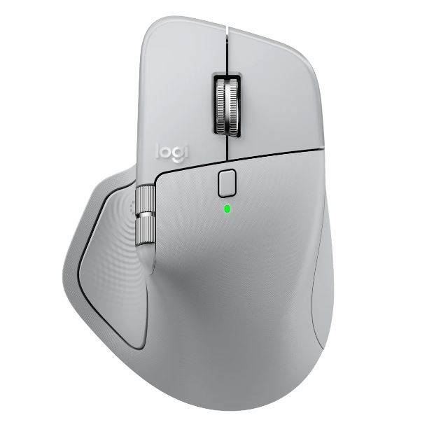 MOUSE WIRELESS LOGITECH MX MASTER 4 GRIS PALIDO BLUETOOTH 910-007566