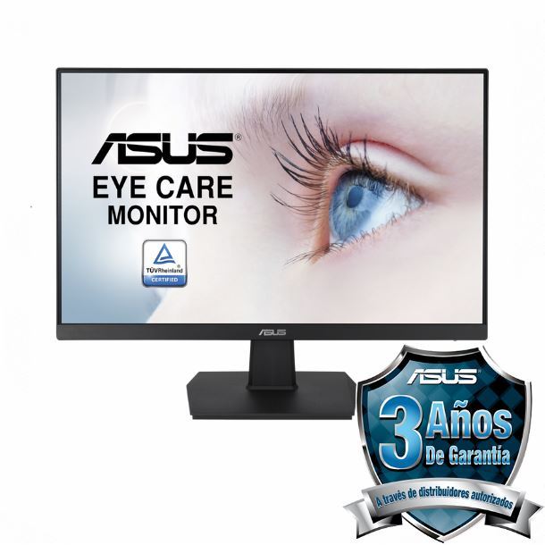 MONITOR 24 ASUS VA24EHF BLACK IPS FHD 24 HDMI 100HZ 1MS