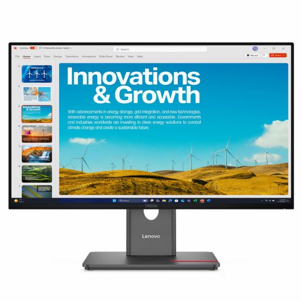 MONITOR 24 LENOVO P24QD-40 C/DOCKING IPS QHD HDMI DP RJ45 USB-C