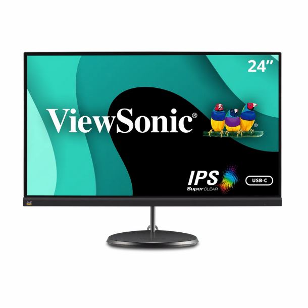 MONITOR 24 VIEWSONIC VX2485-MHU IPS FHD BORDE DELGADO USB-C HDMI VGA