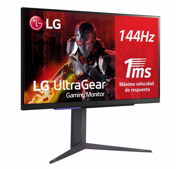 MONITOR 27 LG ULTRAGEAR 27GR93U PIVOT 4K 144HZ IPS 1MS