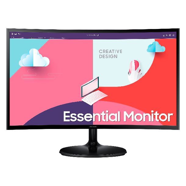 monitor-curvo-27-samsung-essential-s3-curvo-1800r-75hz-s36c