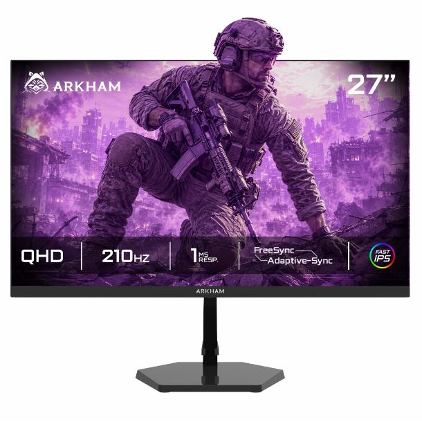 MONITOR GAMER 27 ARKHAM ARK27220FI8 IPS 220HZ 1MS FHD HDMI DP