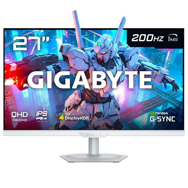 MONITOR GAMER 27 GIGABYTE M27Q2 QD ICE IPS QHD 1MS 200HZ HDMI DP
