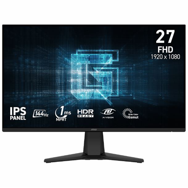 MONITOR GAMER 27 MSI G275L E14 FHD IPS 144HZ 1MS HDMI DP