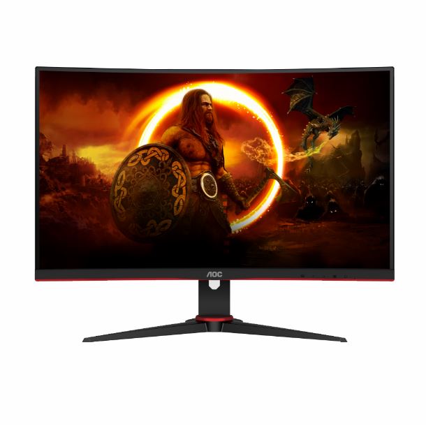 MONITOR GAMER CURVO 27 AOC AGON C27G2ZE FHD 240HZ 1MS DP HDMI
