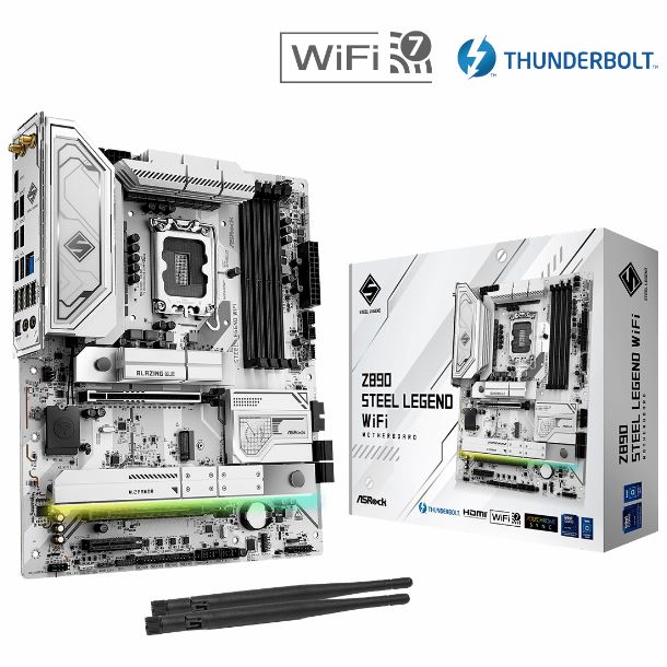 MOTHER ASROCK Z890 STEEL LEGEND WIFI DDR5 S1851