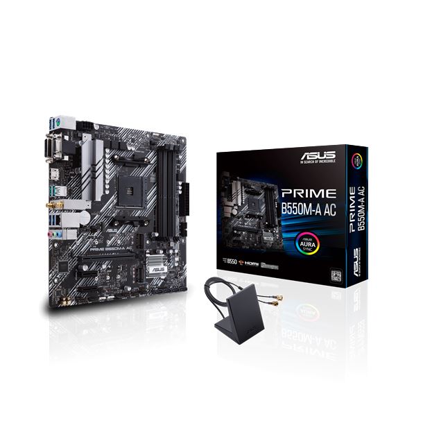 MOTHER ASUS PRIME B550M-A AC DDR4 AM4 WIFI