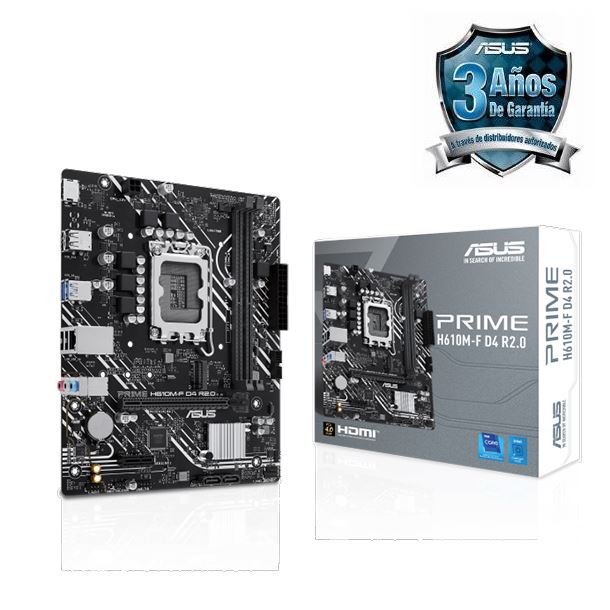 MOTHER ASUS PRIME H610M-F D4 R20 DDR4 S1700