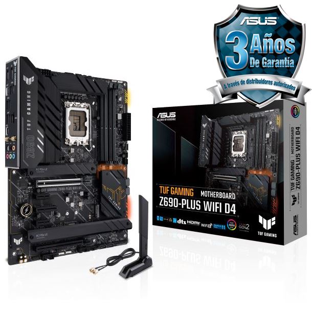 MOTHER ASUS Z690 PLUS TUF GAMING WIFI D4 DDR4 S1700