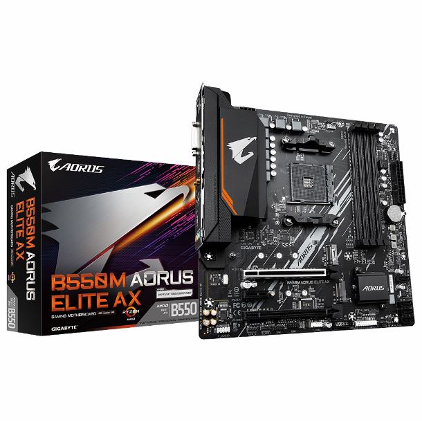MOTHER GIGABYTE B550M AORUS ELITE AX DDR4 AM4