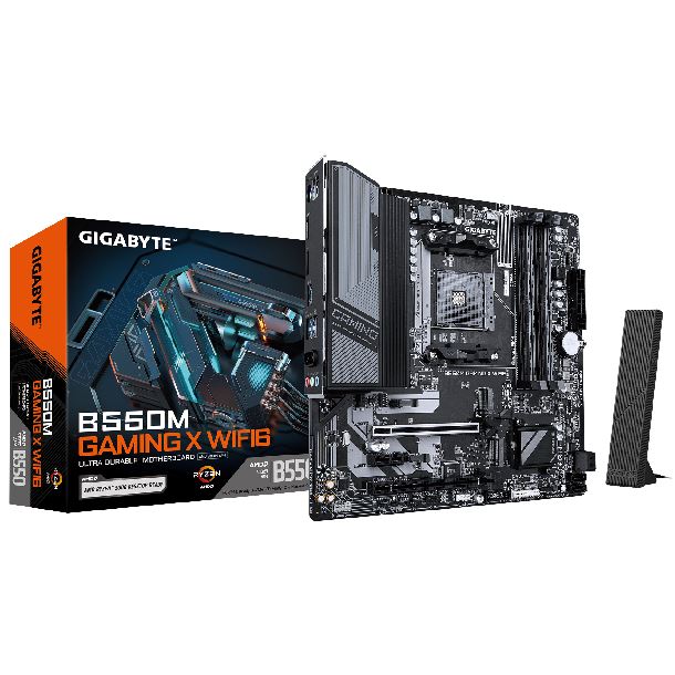 MOTHER GIGABYTE B550M GAMING X WIFI6 DDR4 AM4