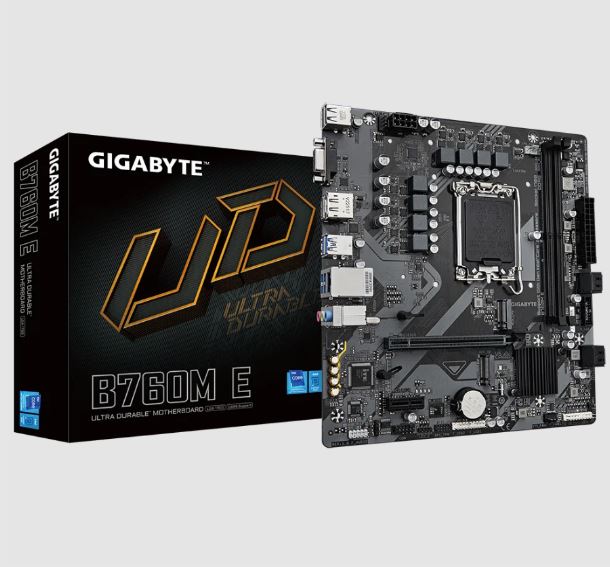 MOTHER GIGABYTE B760M E DDR5 1700 (12VA/13VA/14VA GEN)