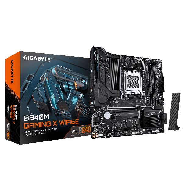 MOTHER GIGABYTE B840M GAMING X WIFI6E DDR5 AM5