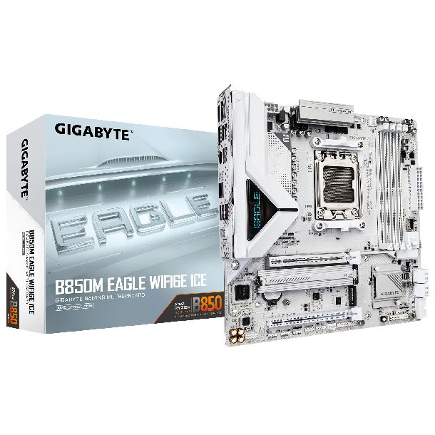 MOTHER GIGABYTE B850M EAGLE WIFI6E ICE DDR5 AM5