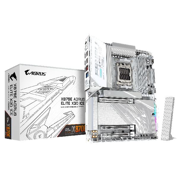 MOTHER GIGABYTE X870E AORUS ELITE X3D ICE DDR5 AM5