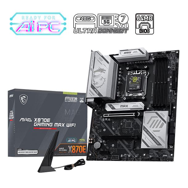 MOTHER MSI MAG X870E GAMING MAX WIFI DDR5 AM5