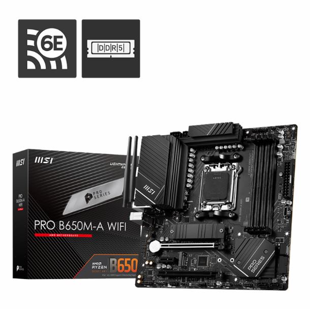 MOTHER MSI PRO B650M-A WIFI DDR5 AM5