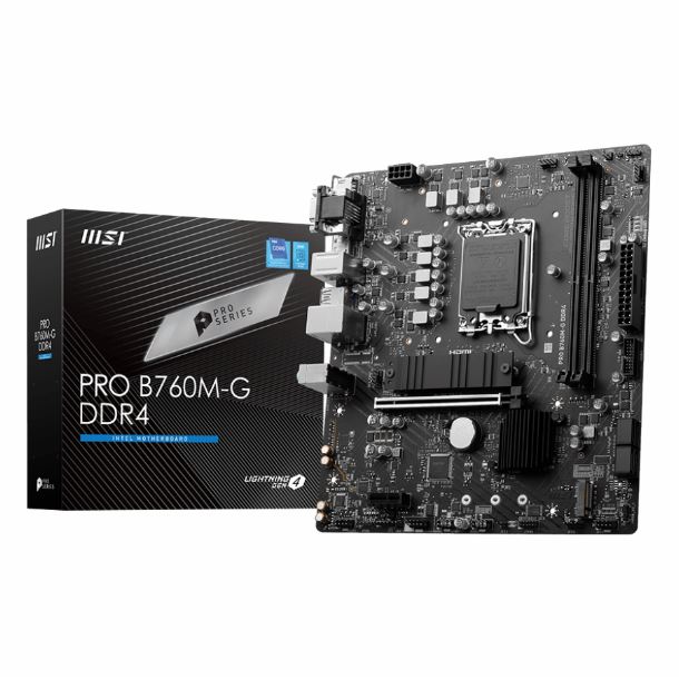 MOTHER MSI PRO B760M-G DDR4 S1700