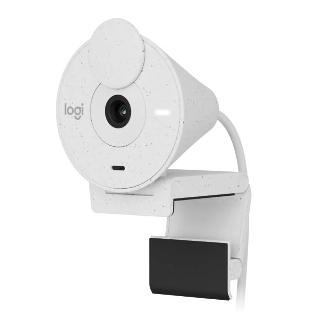 WEBCAM LOGITECH BRIO 300 WHITE FHD 960-001440
