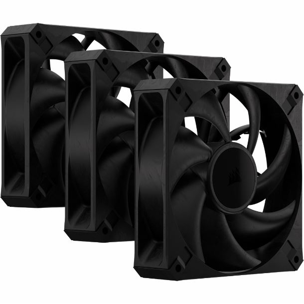 KIT 3 FAN COOLER 120MM CORSAIR RS120 MAX PWM GRUESO 30MM