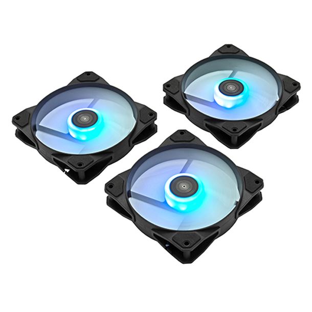 KIT 3 FAN COOLER 120MM EVOLABS CRYOFAN 12 ARGB PACK