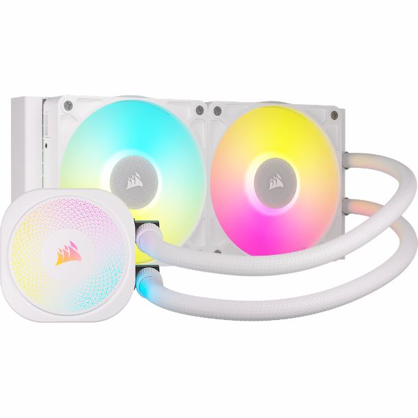 WATERCOOLER 240MM CORSAIR ICUE LINK TITAN 240 RX RGB WHITE CW-9061020-WW