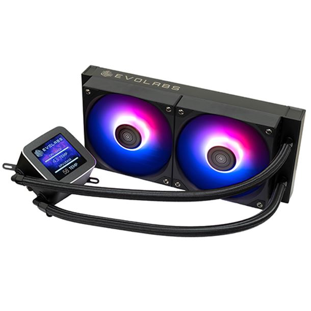 WATERCOOLER 240MM EVOLABS CRYOGENE SUPREME 240 C/ DISPLAY